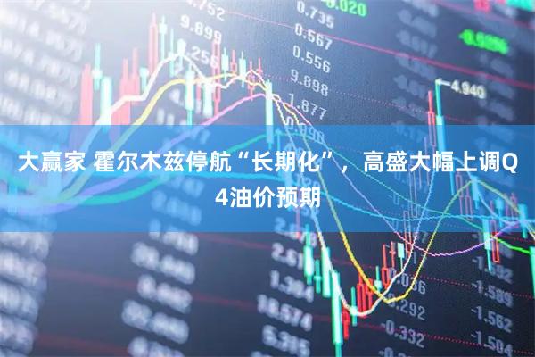大赢家 霍尔木兹停航“长期化”，高盛大幅上调Q4油价预期