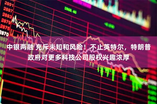 中银两融 充斥未知和风险！不止英特尔，特朗普政府对更多科技公司股权兴趣浓厚