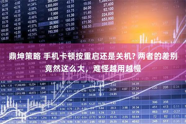 鼎坤策略 手机卡顿按重启还是关机? 两者的差别竟然这么大，难怪越用越慢